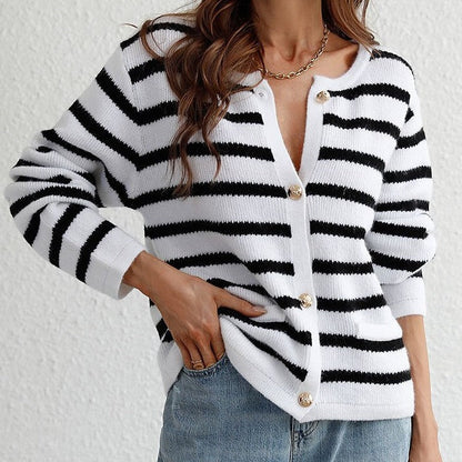 Soft Women's Button Cardigan Sweater for Winter