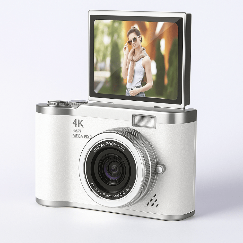 HD Portable Vlog Camera Flip Screen Easy Record