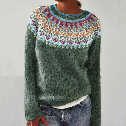 Soft Women's Long Sleeve Cashmere Sweater - VogeLuxe