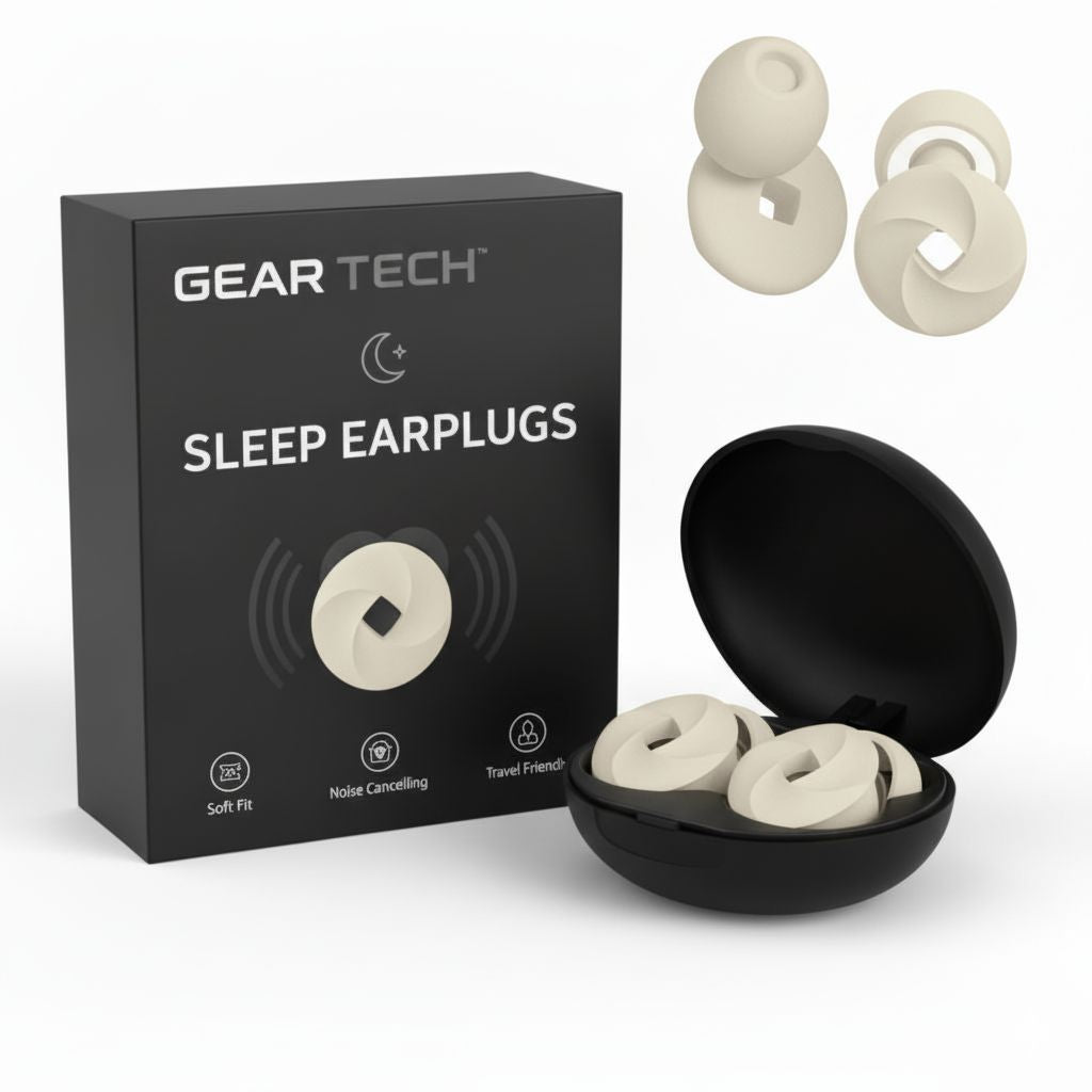 Soft Sleep Earplugs with 33 dB Noise Blocker