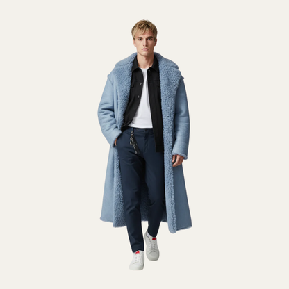 VogeLuxe | Men’s Fitted Mock Neck Knit Sweater