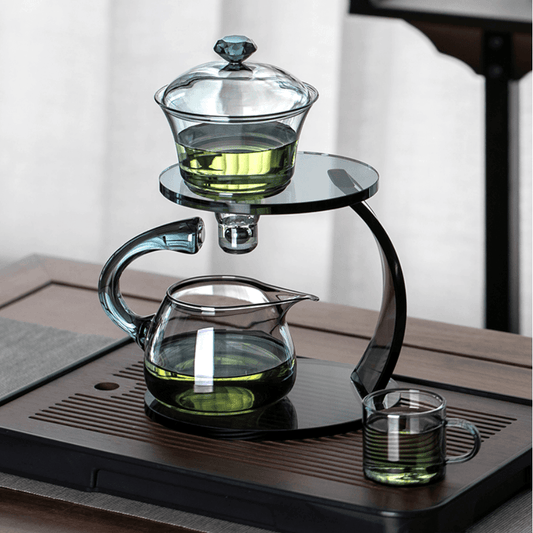 Automatic Glass Tea Infuser with Magnetic Release - VogeLuxe