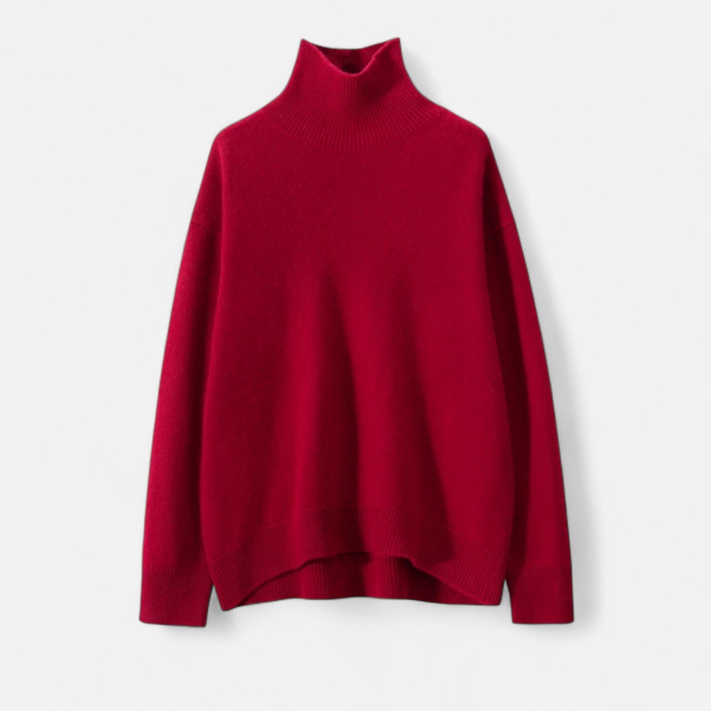 Soft Women's Turtleneck Cashmere Knit Sweater