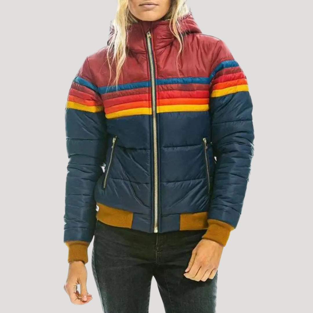 Warm Waterproof Parka Jacket for Women - Hooded Coat - VogeLuxe