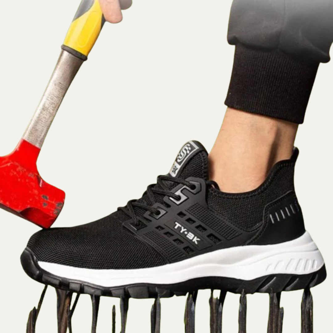 VogeLuxe | Women’s Athletic Safety Sneakers with Breathable Mesh Support