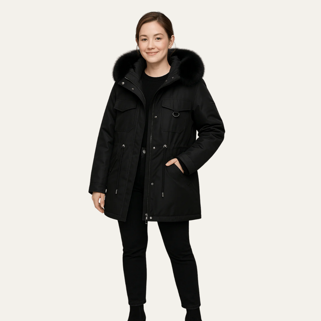 VogeLuxe | Women’s Mid-Length Parka Jacket