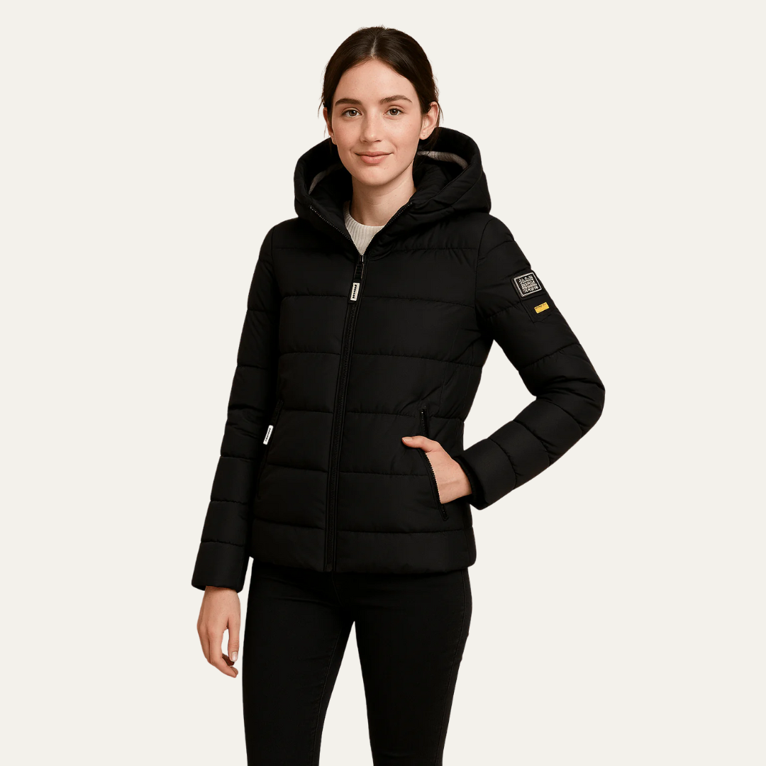 VogeLuxe | Women’s Sporty Hooded Puffer