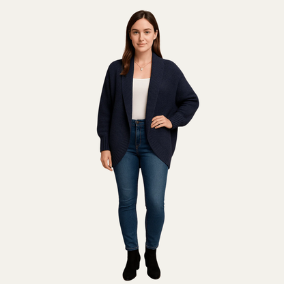 VogeLuxe | Women’s Relaxed Shawl Collar Cardigan