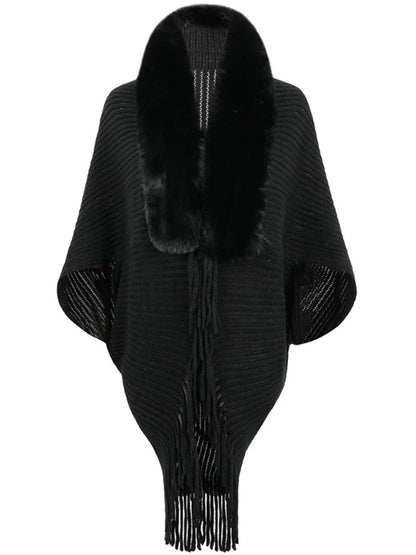 Soft Cozy Cashmere Cardigan with Tassels for Women