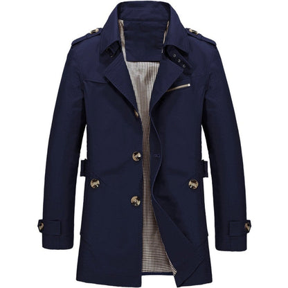 Classic Men's Long Coat