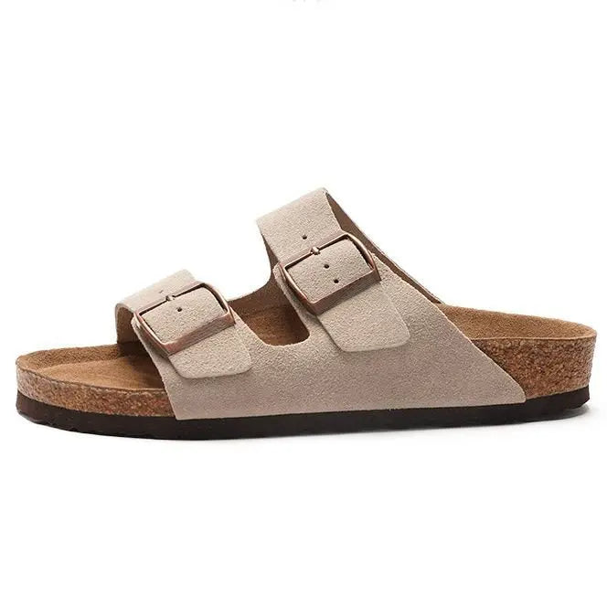 Comfortable Wide Fit Flat Sandals for Women Summer
