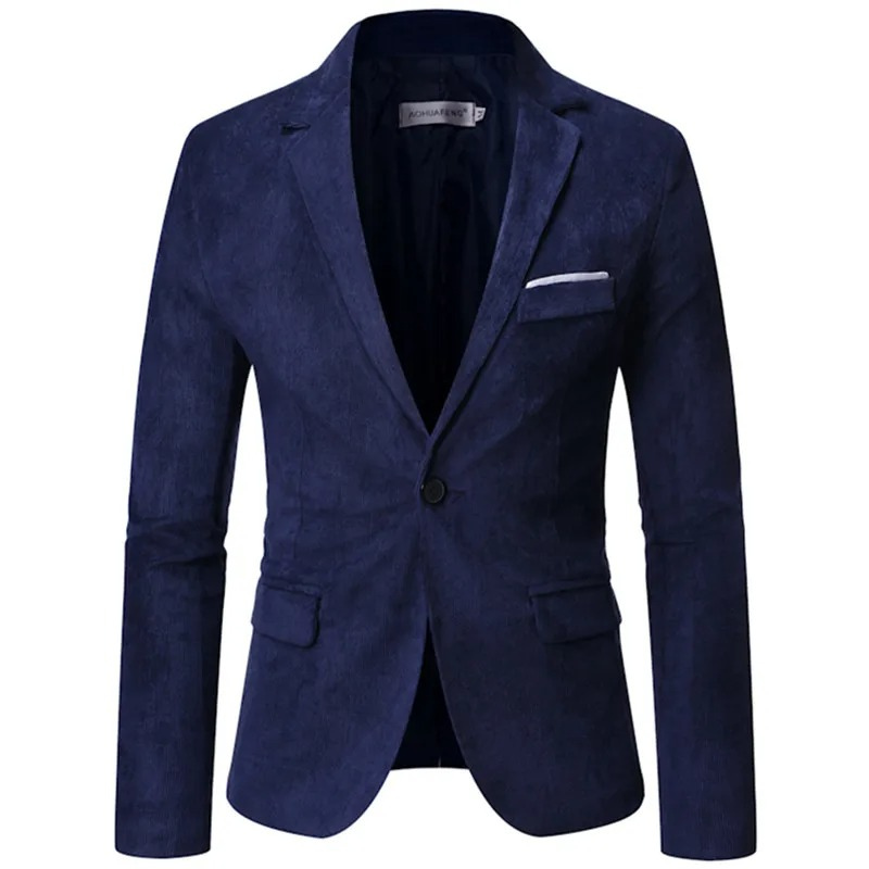 Relaxed Fit Mens Corduroy Jacket
