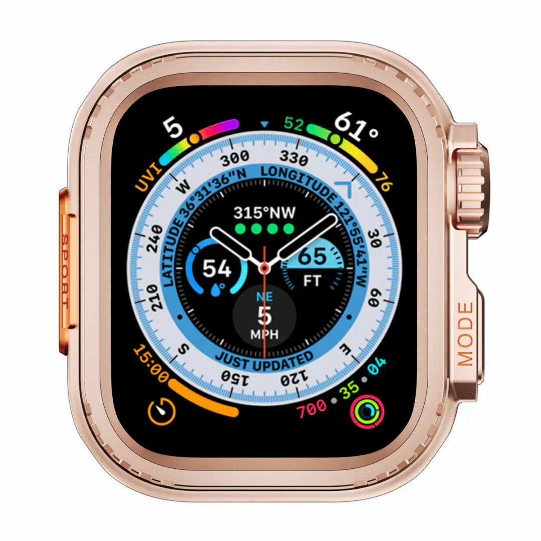 Tough Metal Protective Cover for Apple Watch