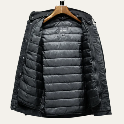 VogeLuxe | Men’s Distressed Denim Jacket