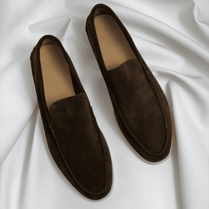 Ethan | Classic Leather Slip On Shoes for Men