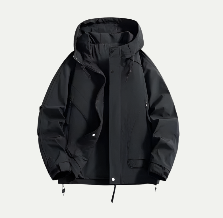 VogeLuxe | Men’s Weather Resistant Technical Parka