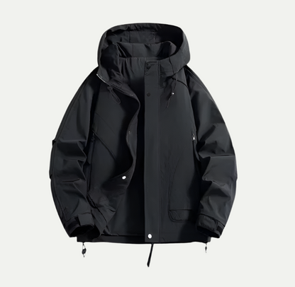 VogeLuxe | Men’s Weather Resistant Technical Parka