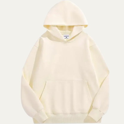 VogeLuxe | Men’s Minimalist Oversized Hoodie with Kangaroo Pocket