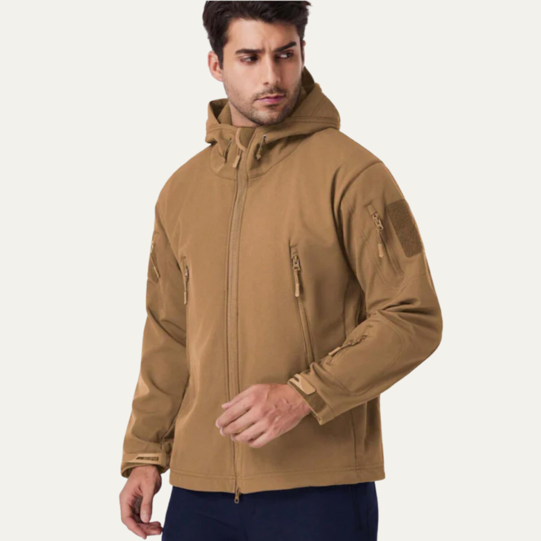 VogeLuxe | Men’s Tactical Softshell Utility Jacket