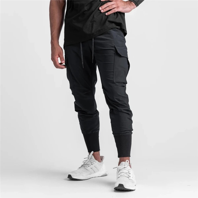 Men's Athletic Jogger Pants with Big Storage Pockets
