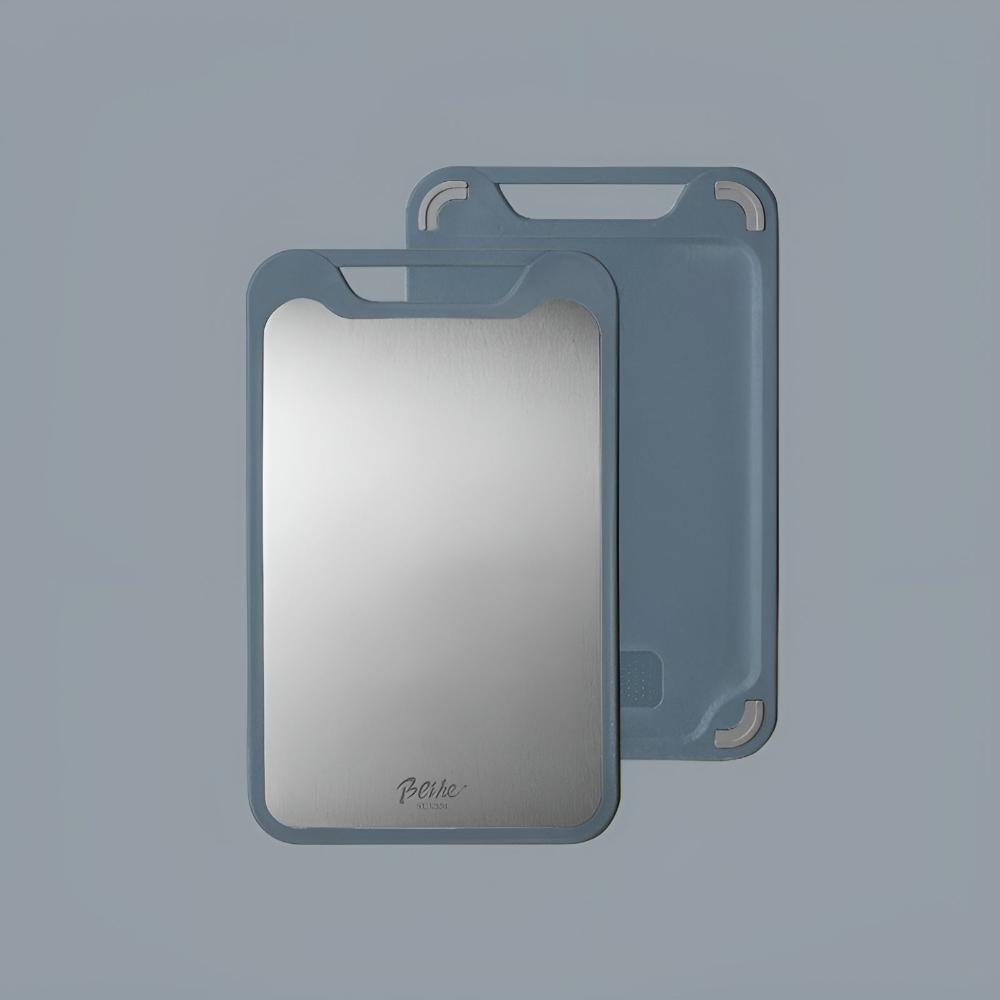 Sharp Double Sided Stainless Steel Cutting Board