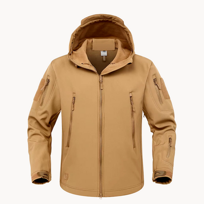 VogeLuxe | Men’s Tactical Full Zip Hooded Jacket