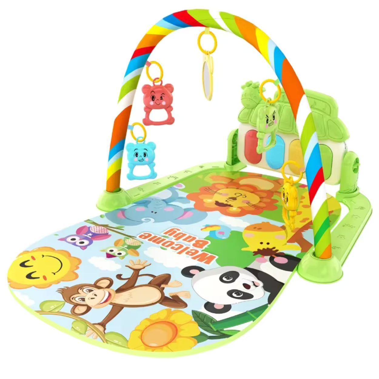 Fun Baby Playmat with Music and Toys
