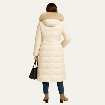 VogeLuxe | Women’s Elegant Long Puffer Coat