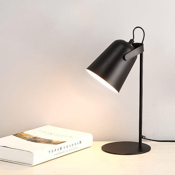 Rustic Metal Pendant Table Lamp