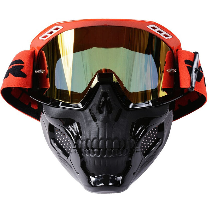 Tough Motorcycle Goggles with Shatterproof Lenses