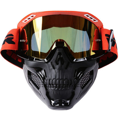 Tough Motorcycle Goggles with Shatterproof Lenses