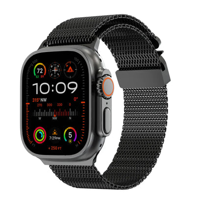 Stainless Steel Milanese Loop Strap for Apple Watch - VogeLuxe