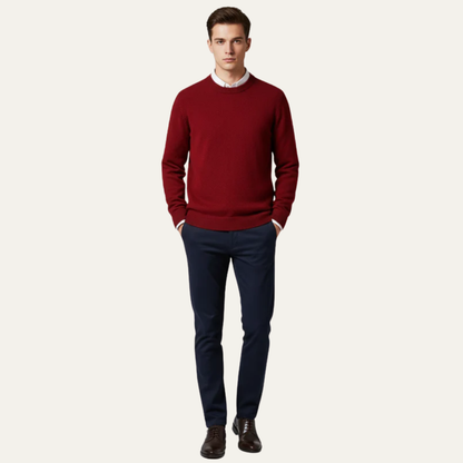 VogeLuxe | Men’s Short Sleeve Waffle Knit Crew Neck Top