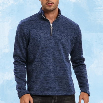 Warm Men's High Neck Winter Sweater