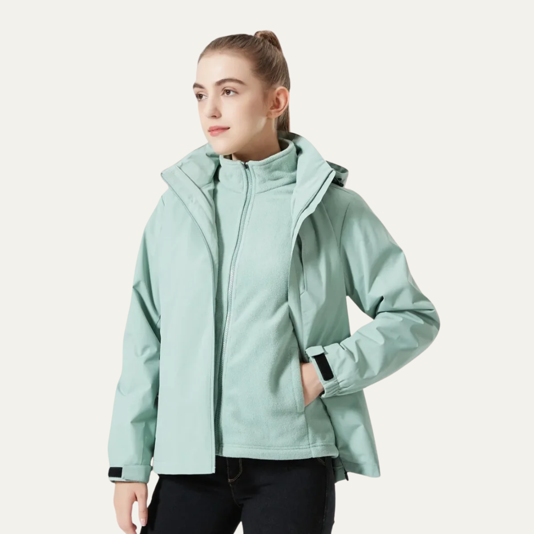 VogeLuxe | Unisex Lightweight Waterproof Shell Jacket