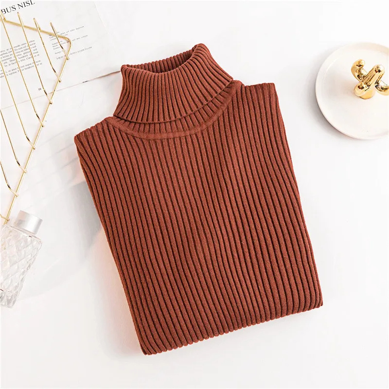 Cozy Fit Women's Winter Turtleneck Jumper Sweater