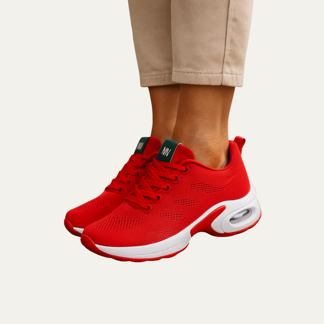 VogeLuxe | Women’s Lightweight Mesh Athletic Sneakers with Air Sole Cushioning