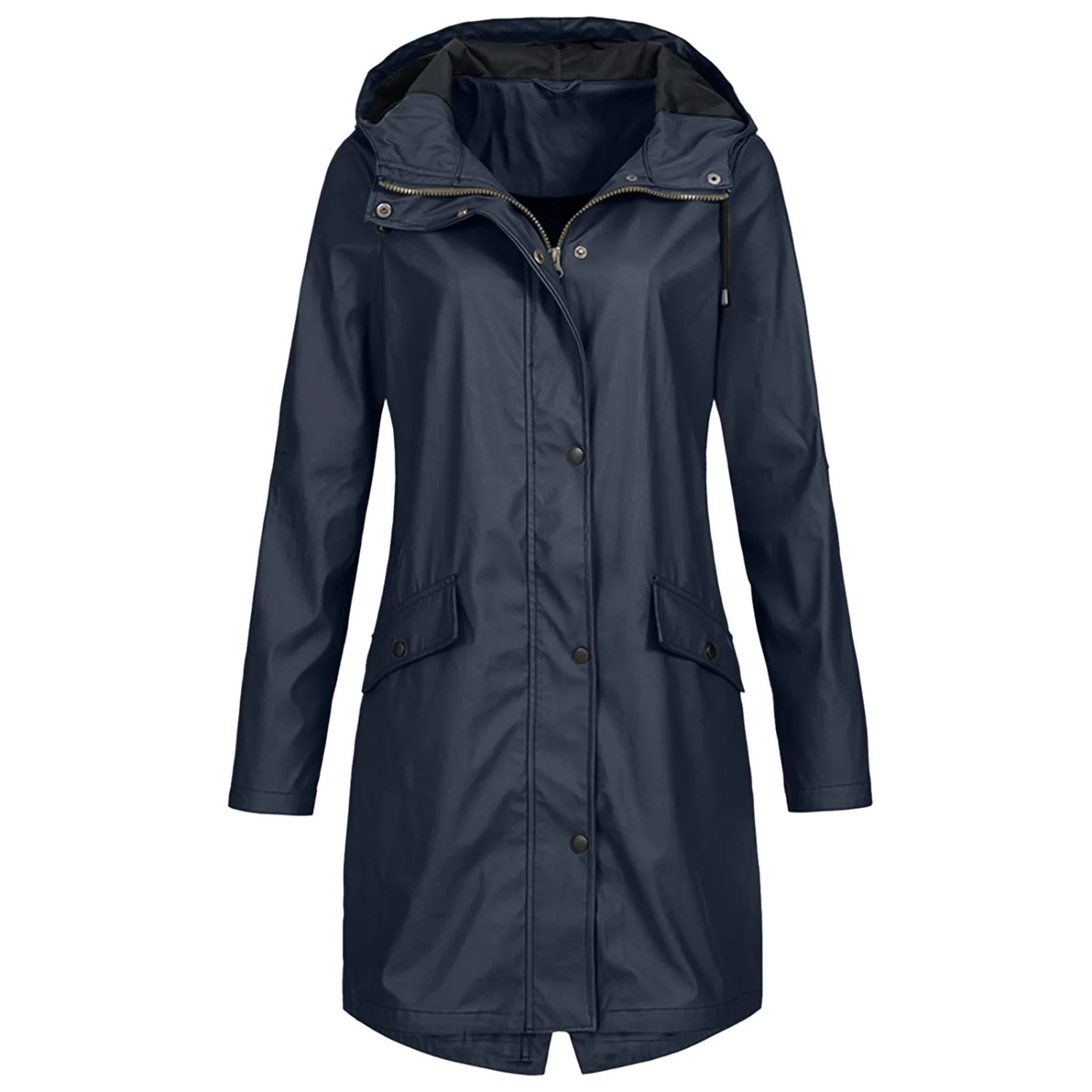 Relaxed Fit Water Resistant Trench Coat - VogeLuxe