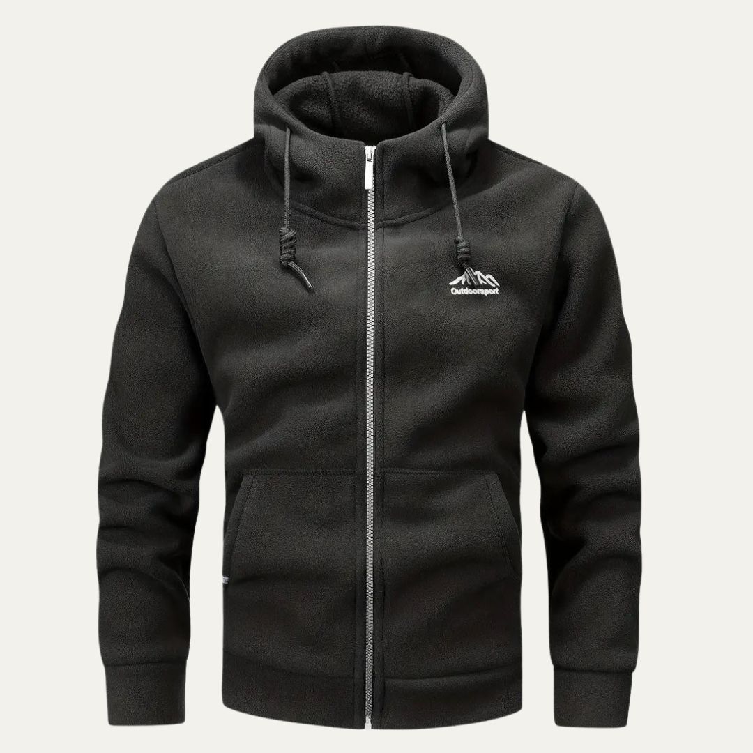VogeLuxe | Men’s Mountain Fleece Zip Hoodie