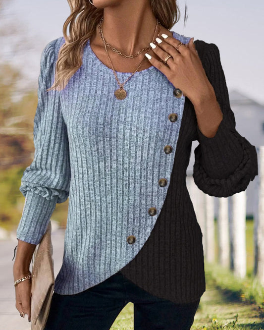 Women's Cozy Colourful Winter Sweater - VogeLuxe