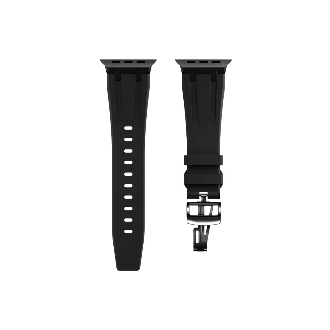 Stylish Butterfly Clasp Strap For Apple Watch