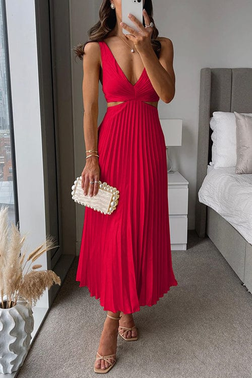 Sanne | Chic Flared Knee Length Dress