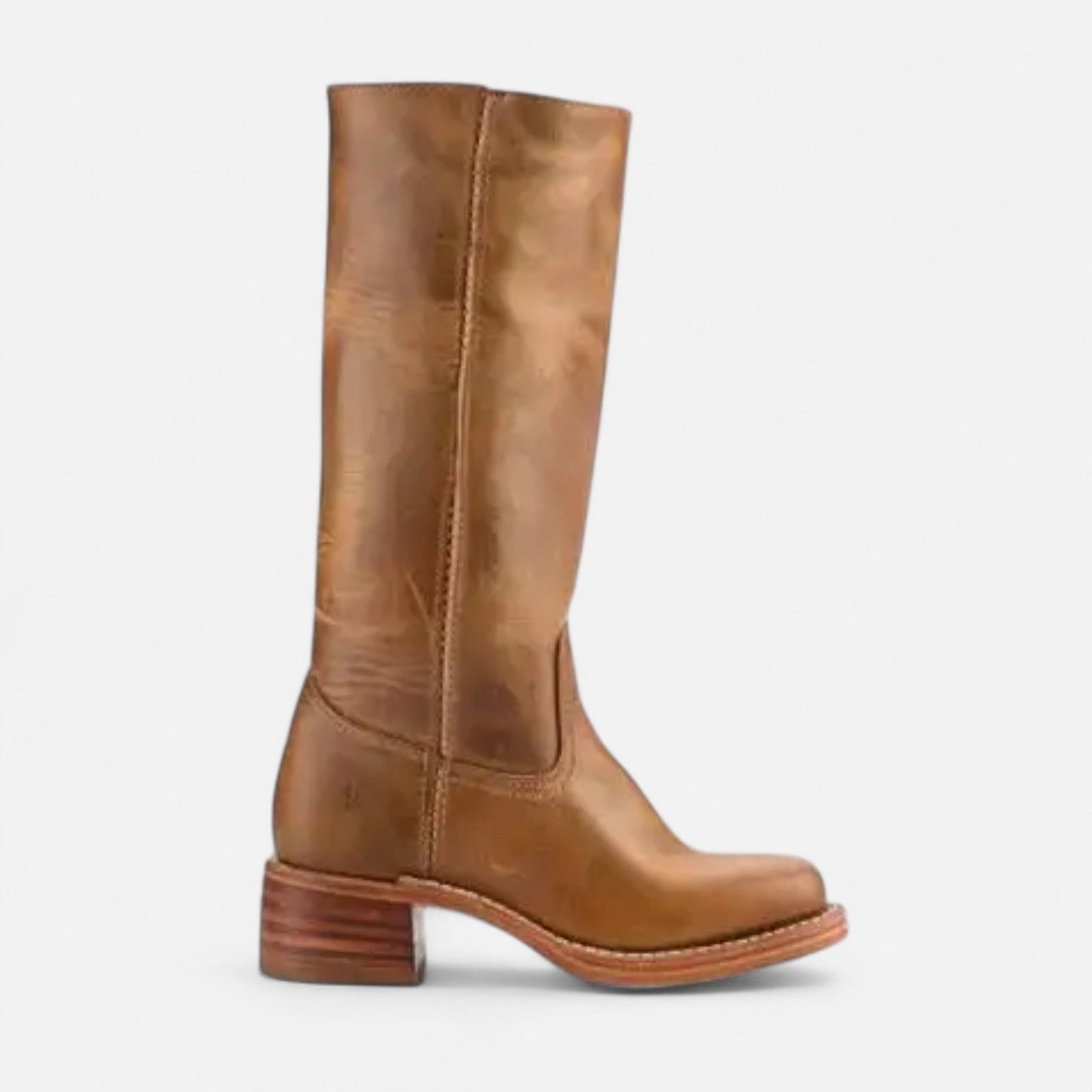 Shiny Riding Knee High Boots for Women