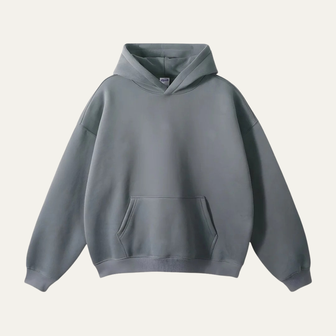 VogeLuxe | Men’s Minimalist Oversized Heavyweight Hoodie