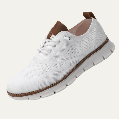 VogeLuxe | Men’s Mixed Media Low Top Platform Sneakers