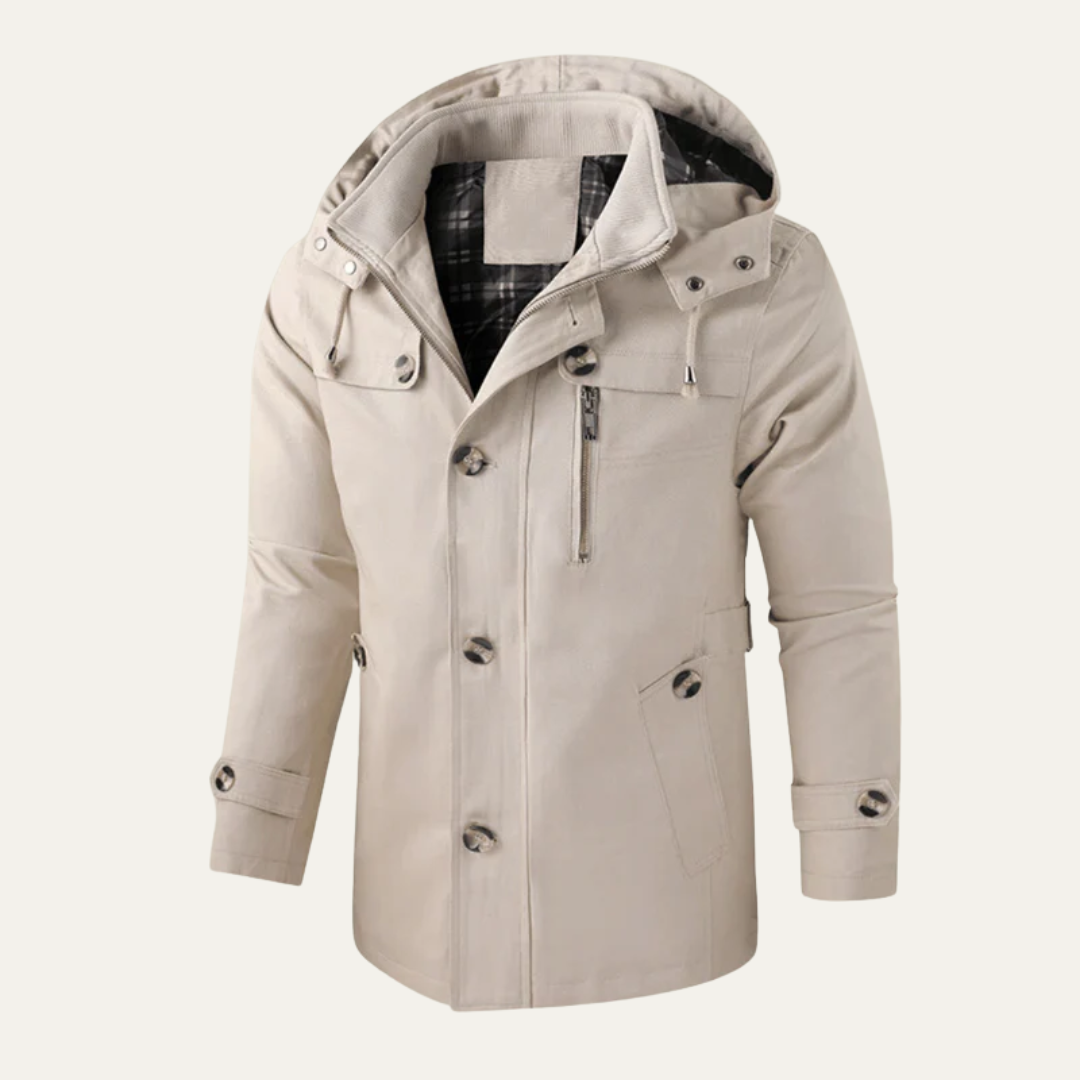 VogeLuxe | Men’s Hooded Winter Utility Parka