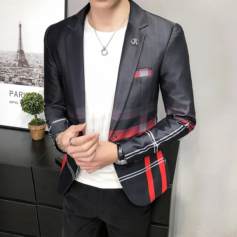 Stylish Men's Slim Fit Blazer for Everyday Wear