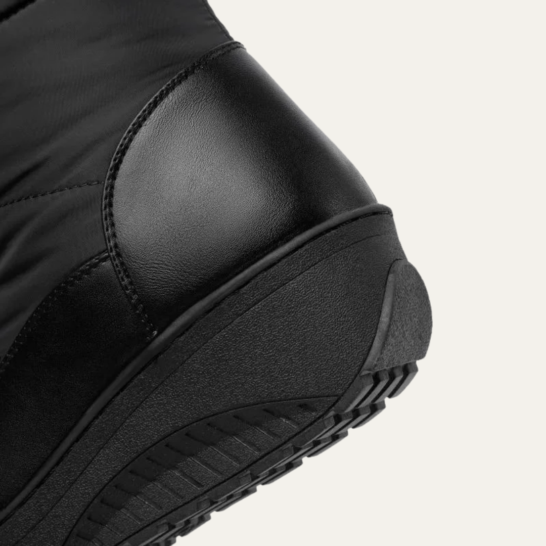 VogeLuxe | Women’s Puffy Winter Boots with Faux Fur Collar