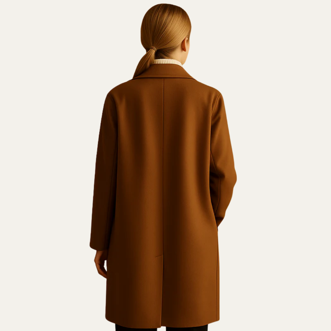 VogeLuxe | Women’s Oversized Double-Breasted Overcoat