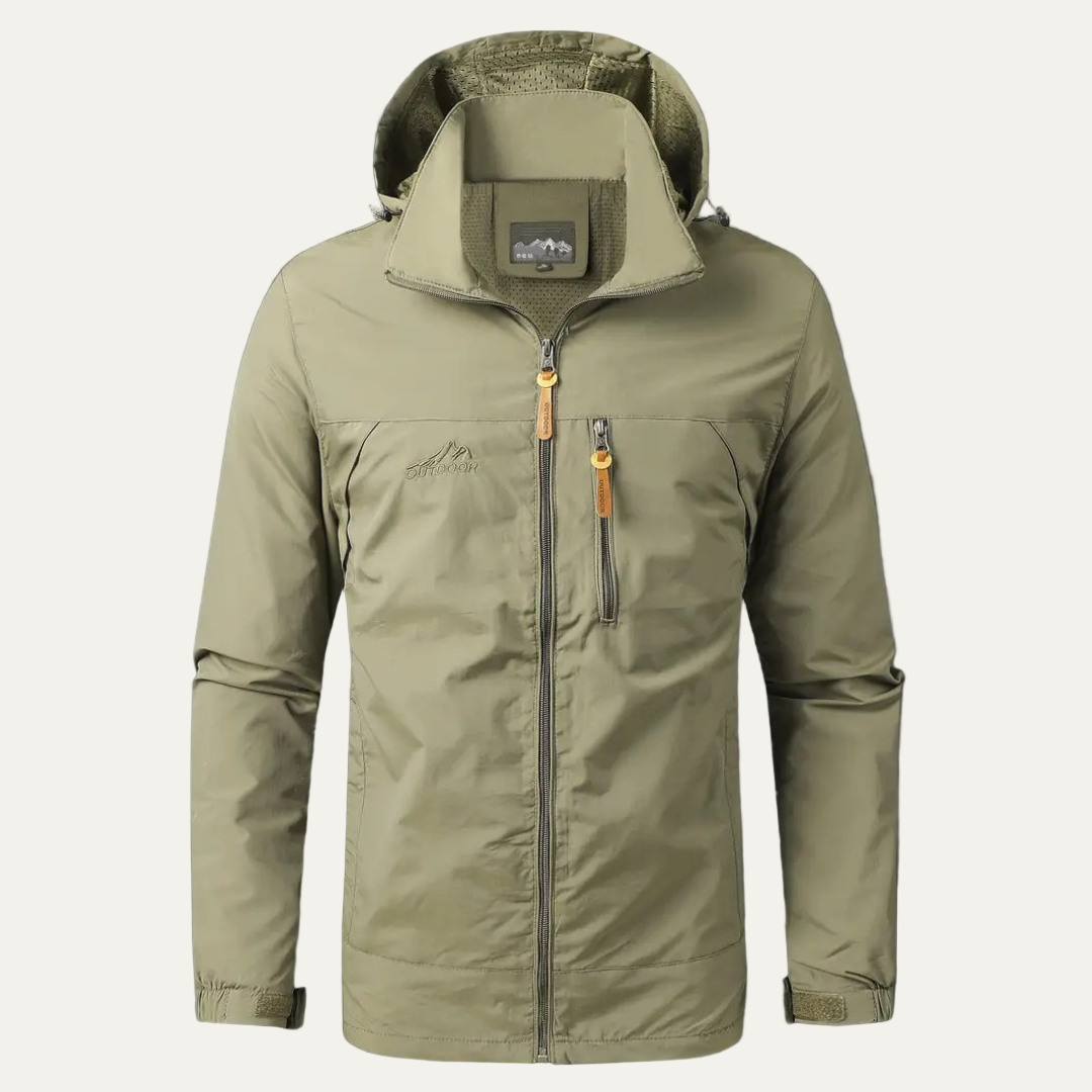 VogeLuxe | Men’s Outdoor Hooded Waterproof Jacket